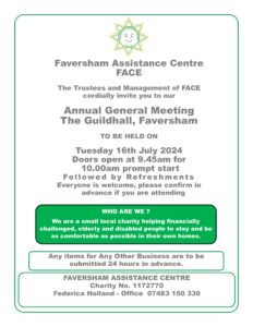 Read more about the article Faversham Assist AGM 2024